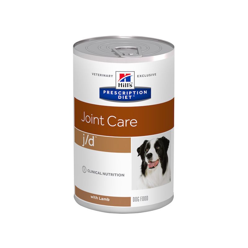 Bedelen wij maximaal Prescription Diet™ Canine J/D - blikvoer voor honden met artrose﻿ - Hill's﻿  / Direct-Dierenarts